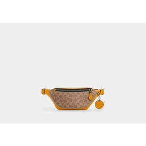 Warren Mini Belt Bag In Colorblock Signature Canvas
